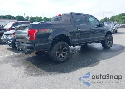 2015 Ford F-150 Platinum z USA, uszkodzony, nr VIN 1FTEW1EF5FFB37738